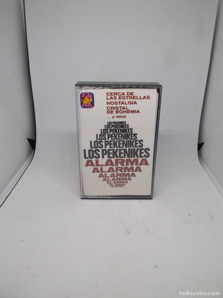 Casetes antiguos: Los Pekenikes &rdquo;Alarma&rdquo; casete.Hispavox 1995