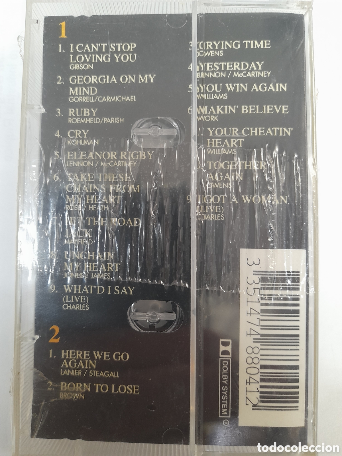 Casetes antiguos: RAY CHARLES. LO MEJOR DE. - Foto 3