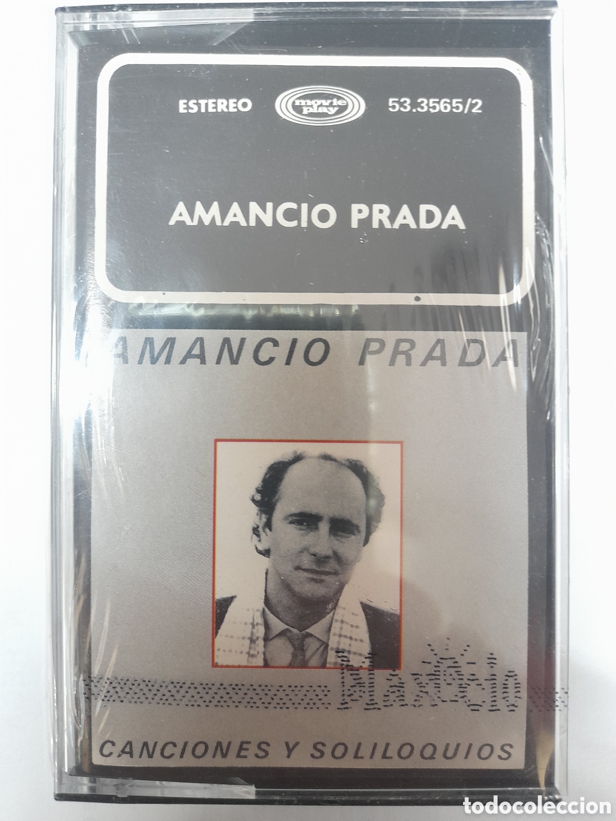 Casetes antiguos: AMANCIO PRADA. Canciones y Soliloquios. - Foto 1