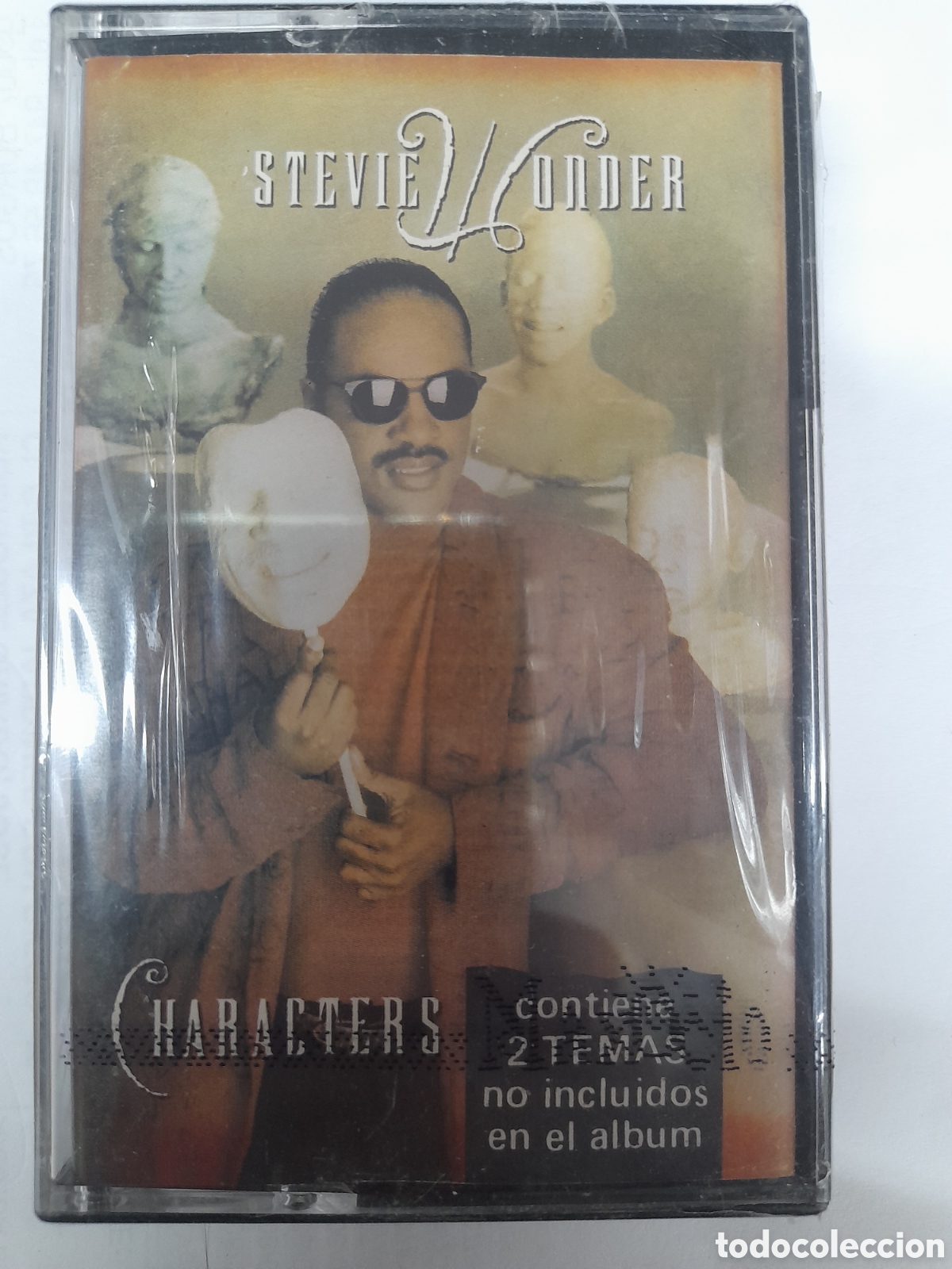 Casetes antiguos: STEVIE WONDER. CHARACTERS. - Foto 1