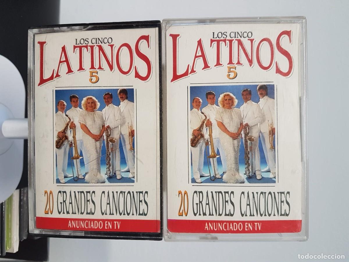 Casetes antiguos: Los Cinco Latinos - 20 Grandes Canciones (2xCassette)