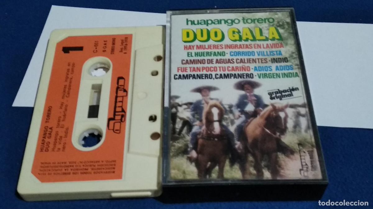 Casetes antiguos: DUO GALA / HUAPANGO TORERO - CASETE 1978 OLIMPO RANCHERAS
