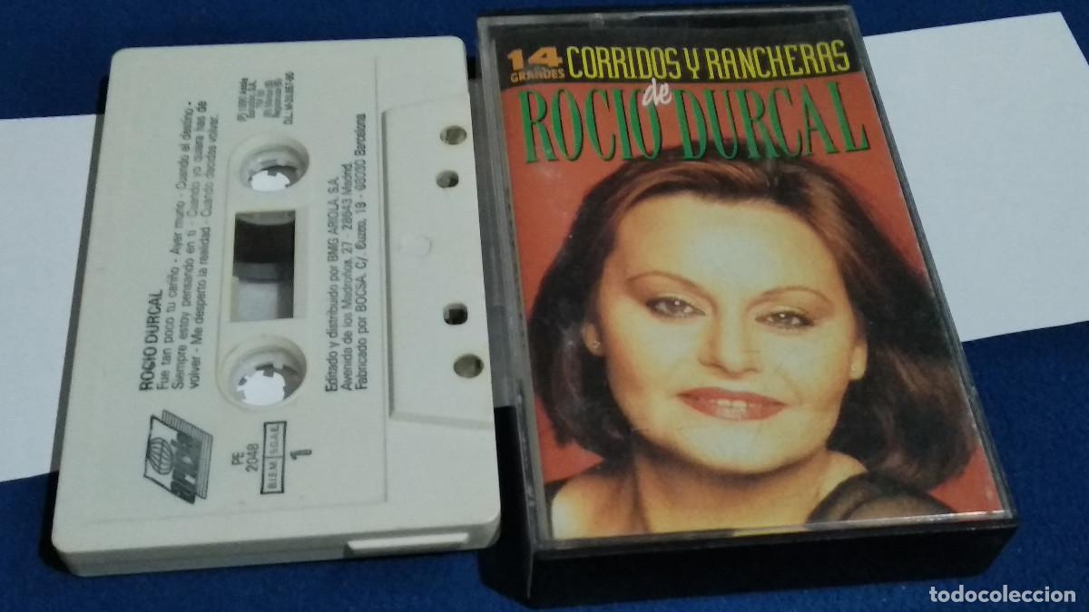 Casetes antiguos: ROCIO DURCAL / 14 CORRIDOS Y RANCHERAS - CASETE 1990 ARIOLA YEL