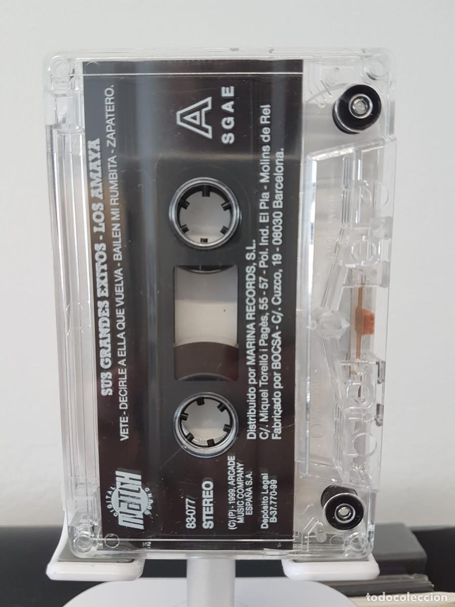 Casetes antiguos: Los Amaya - Sus Grandes &Eacute;xitos (Cassette) - Foto 2