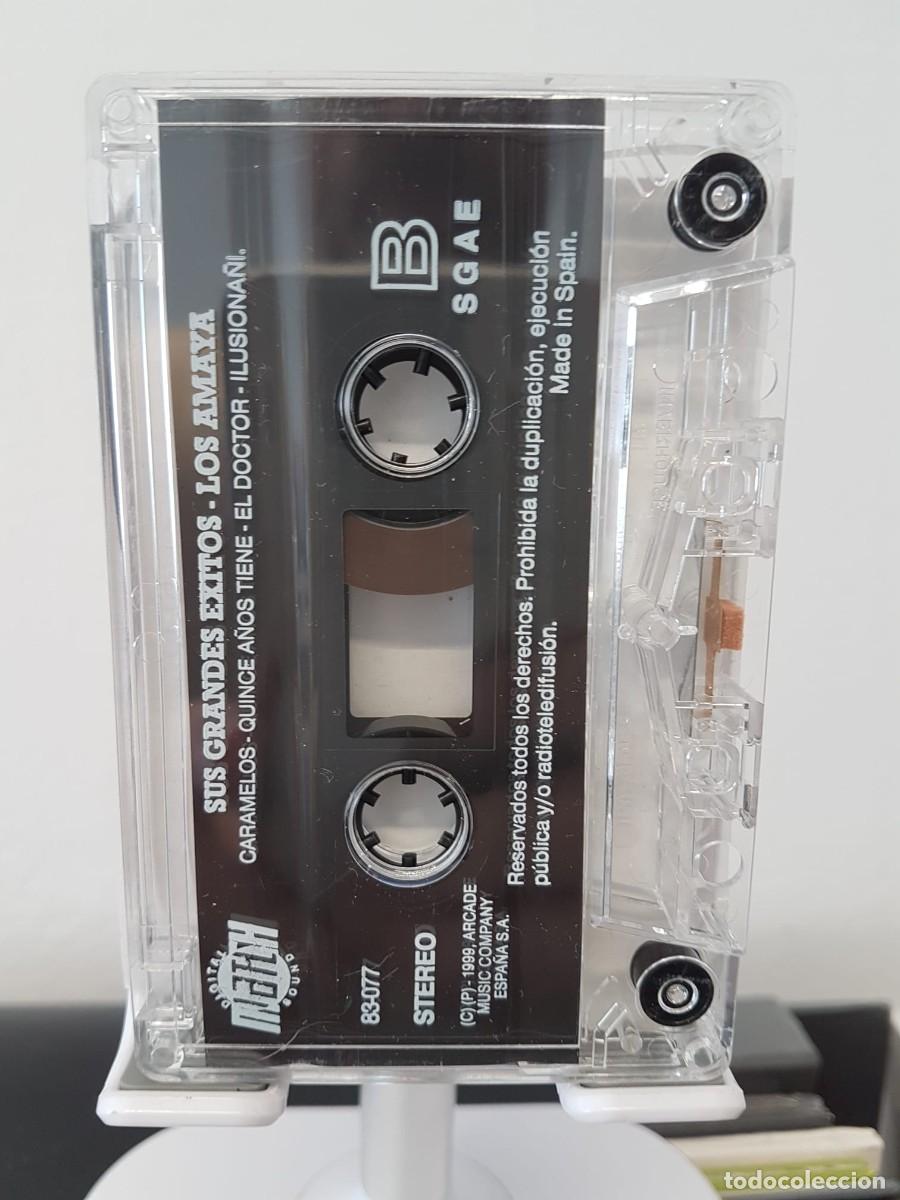 Casetes antiguos: Los Amaya - Sus Grandes &Eacute;xitos (Cassette) - Foto 4