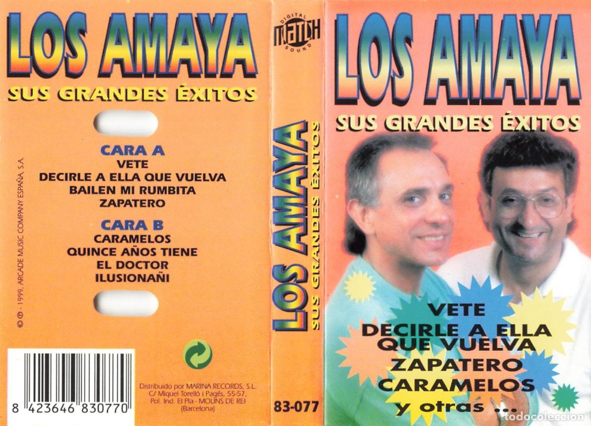 Casetes antiguos: Los Amaya - Sus Grandes &Eacute;xitos (Cassette) - Foto 6