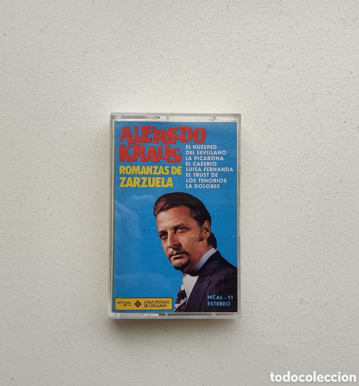 Casetes antiguos: Cassette Alfredo Kraus Romanzas de Zarzuela