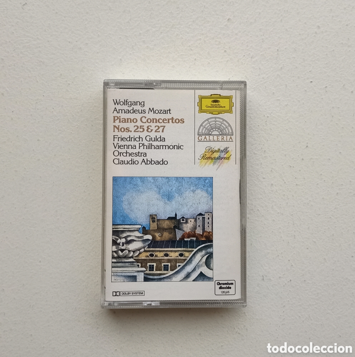 Casetes antiguos: Cassete Mozart Conciertos piano 25 & 27
