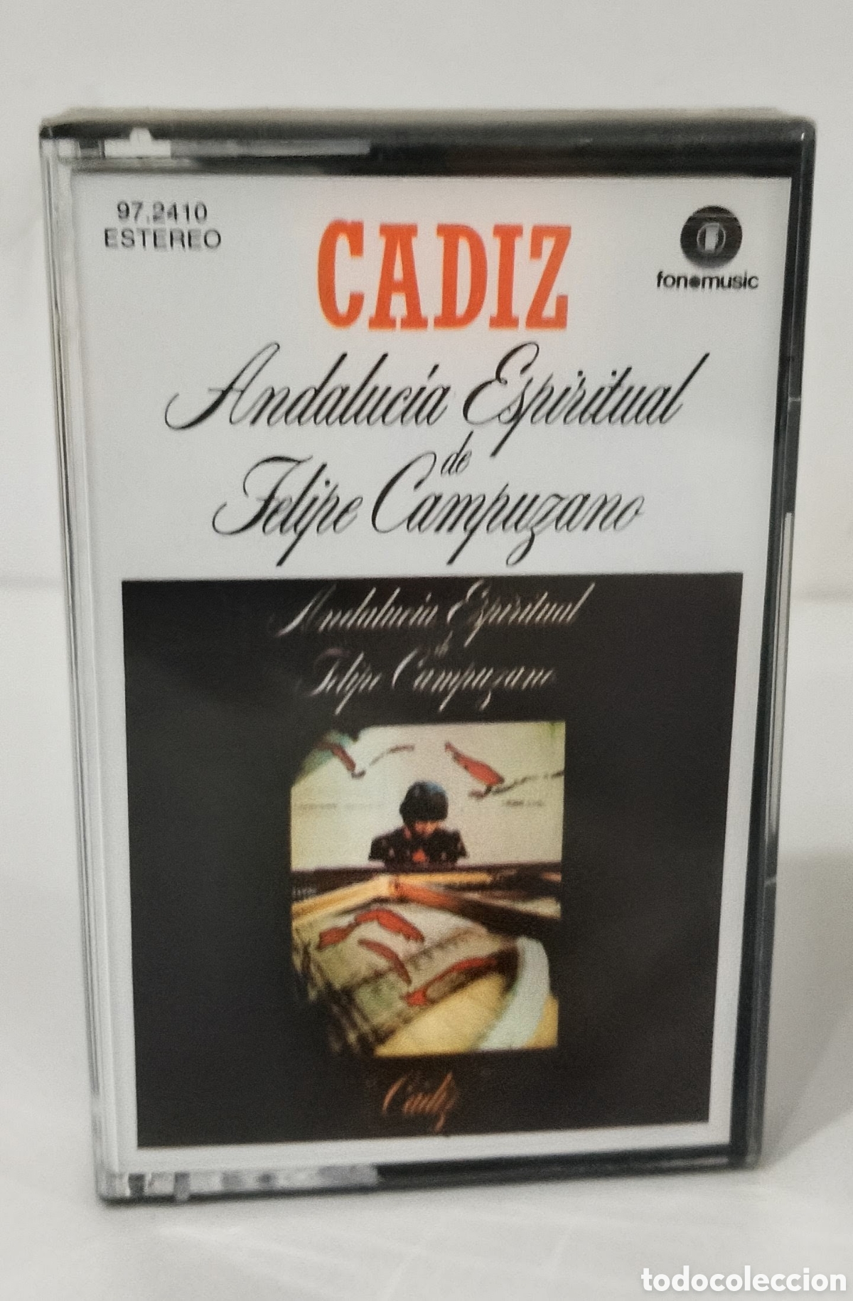 Casetes antiguos: FELIPE CAMPUZANO - ANDALUC&Iacute;A ESPIRITUAL - C&Aacute;DIZ. CASSETTE PRECINTADO