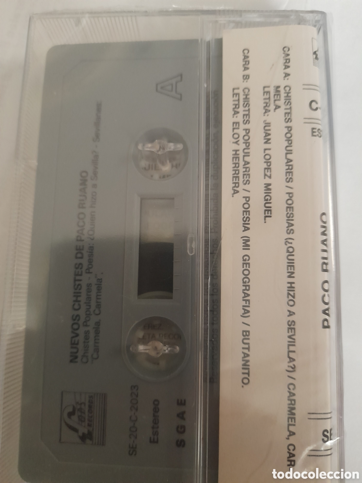 Casetes antiguos: PACO RUANO. CHISTES VOL 1. - Foto 2