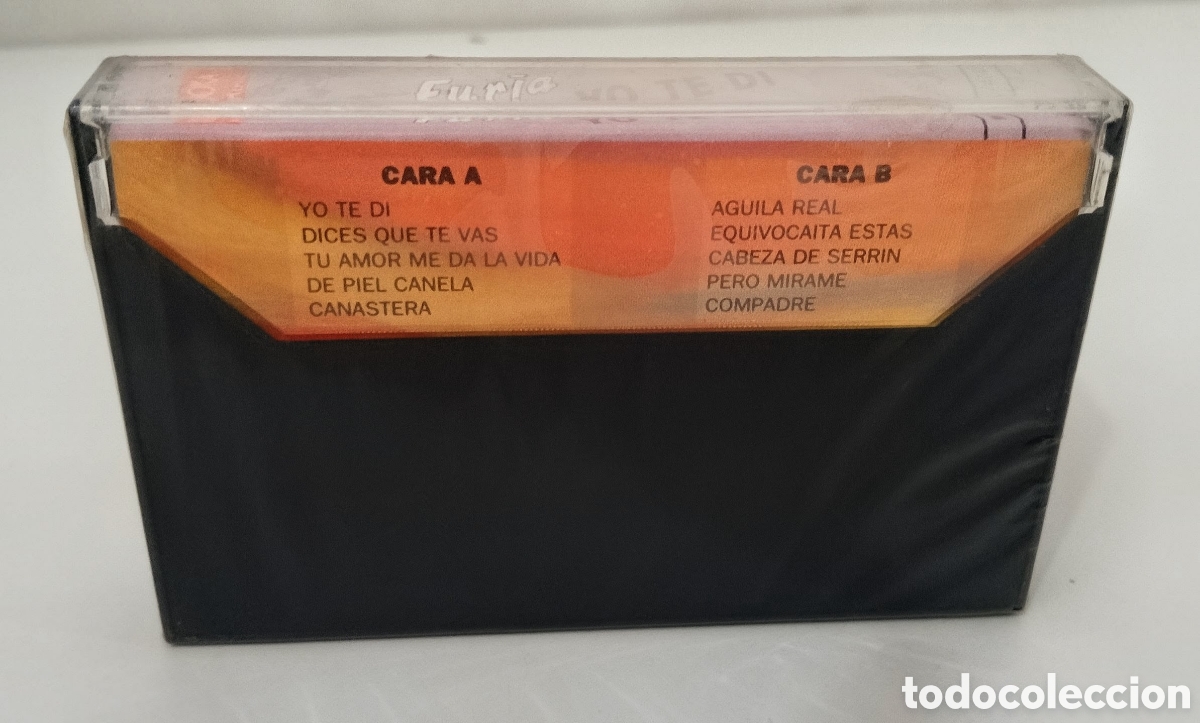 Casetes antiguos: FURIA - YO TE DI. CASSETTE PRECINTADO - Foto 3
