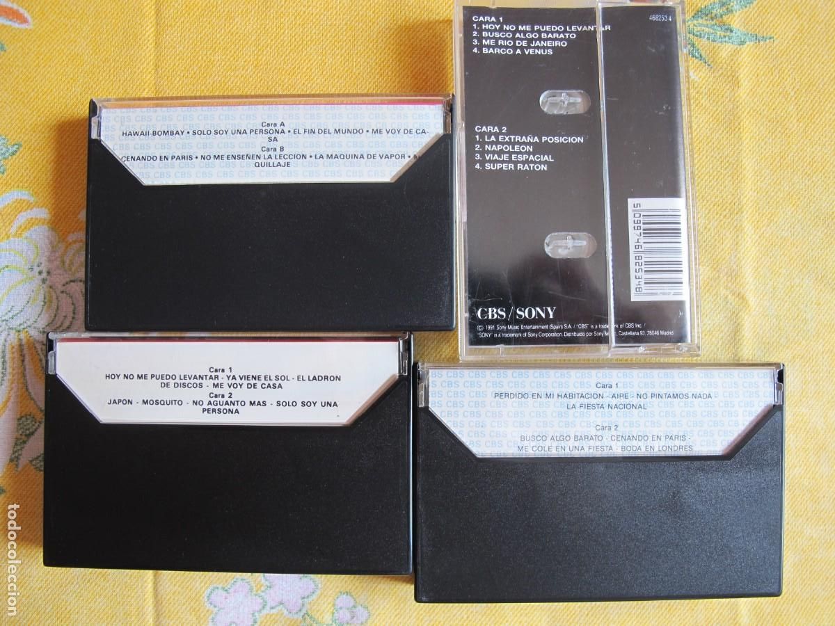 Casetes antiguos: CASETES - MECANO - 4 CASETES DE EXITOS DE MECANO - Foto 3