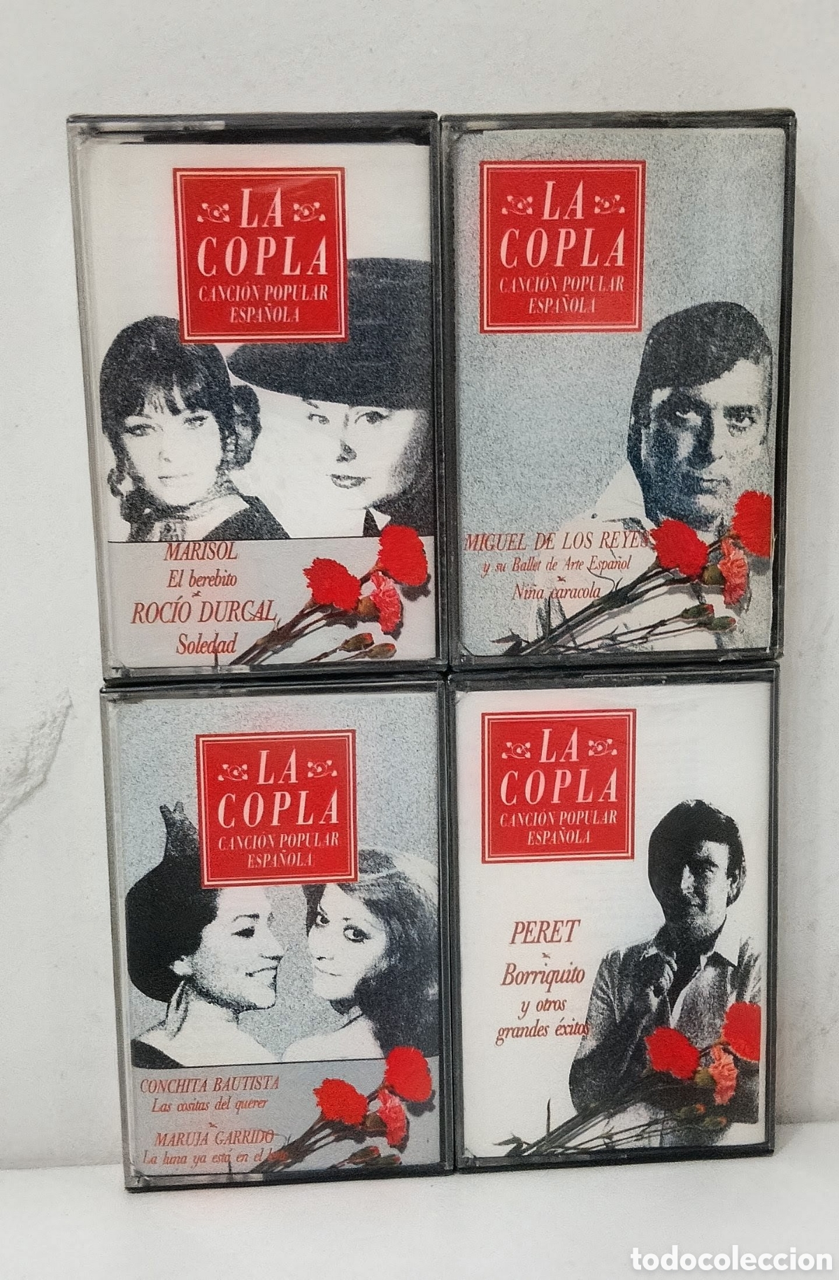 Casetes antiguos: PACK ESPECIAL - LA COPLA. 4 CASSETTES PRECINTADOS