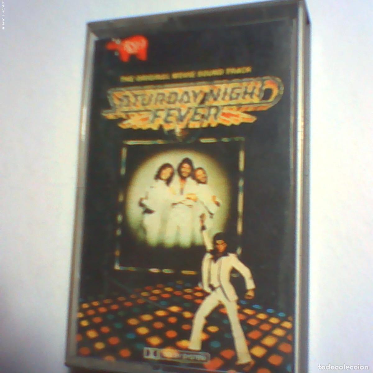 Casetes antiguos: cinta casete saturday night fever. sound track. rso 1977 spain (seminueva)