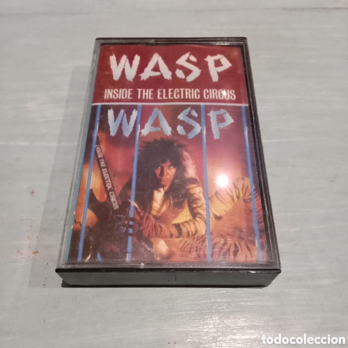 Casetes antiguos: W.A.S.P. - INSIDE THE ELECTRIC CIRCUS - CASSETTE - Foto 1