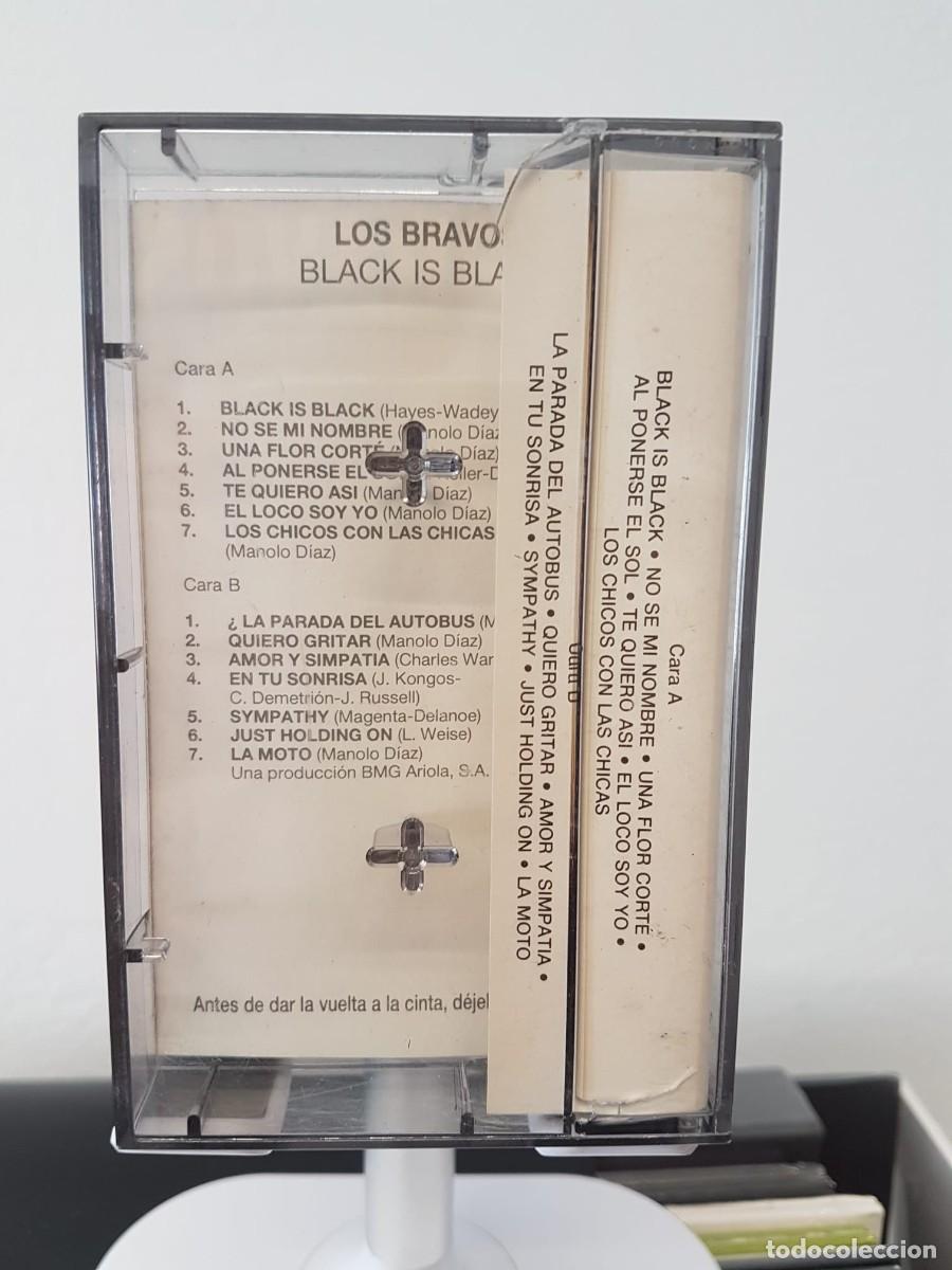 Casetes antiguos: Los Bravos - Back is Black (14 Grandes &Eacute;xitos) Cassette - Foto 2