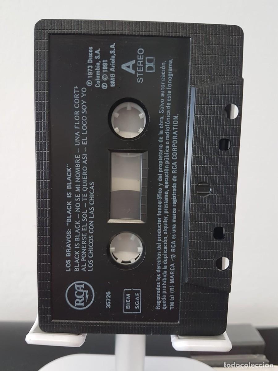 Casetes antiguos: Los Bravos - Back is Black (14 Grandes &Eacute;xitos) Cassette - Foto 3