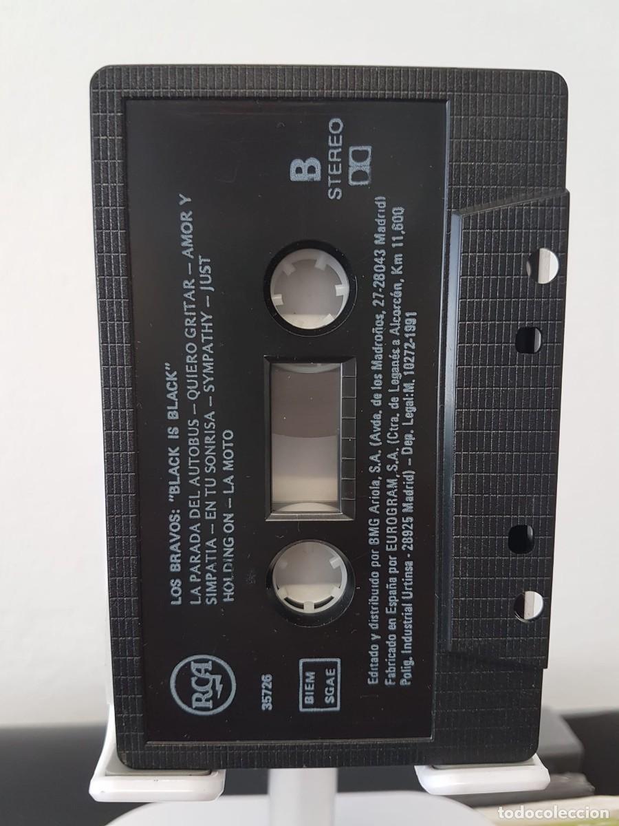 Casetes antiguos: Los Bravos - Back is Black (14 Grandes &Eacute;xitos) Cassette - Foto 4