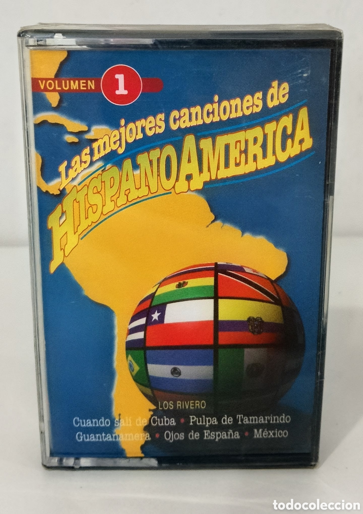 Casetes antiguos: LAS MEJORES CANCIONES DE HISPANOAM&Eacute;RICA VOL.1 CASSETTE PRECINTADO