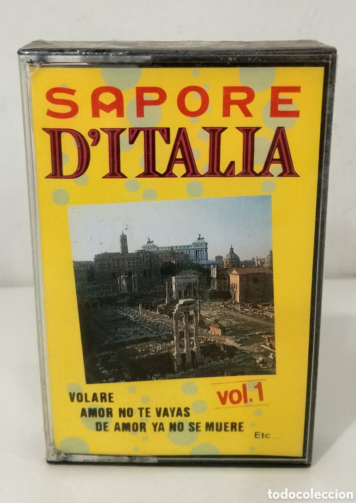 Casetes antiguos: SAPORE D'ITALIA VOL.1 - CASSETTE PRECINTADO