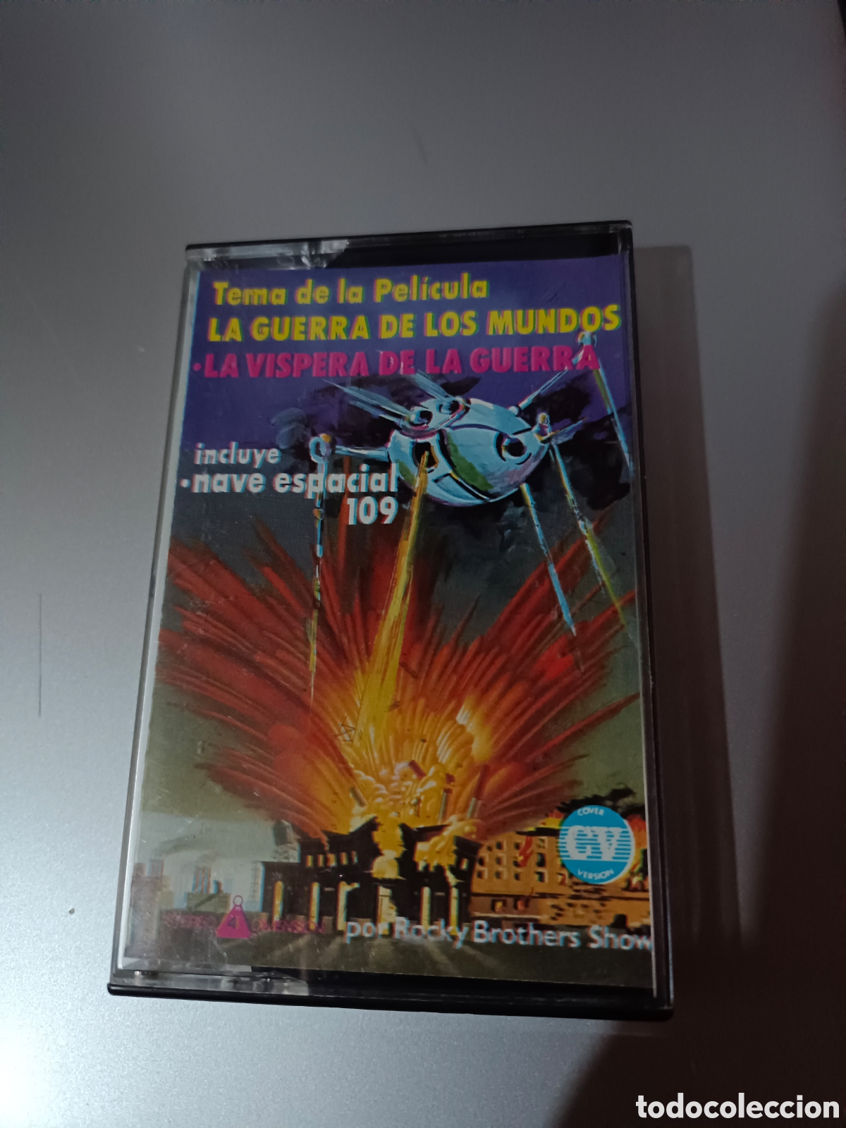 Casetes antiguos: LA GUERRA DE LOS MUNDOS cover ROCKY BROTHERS SHOW,RARO CASSETTE 1976,EX