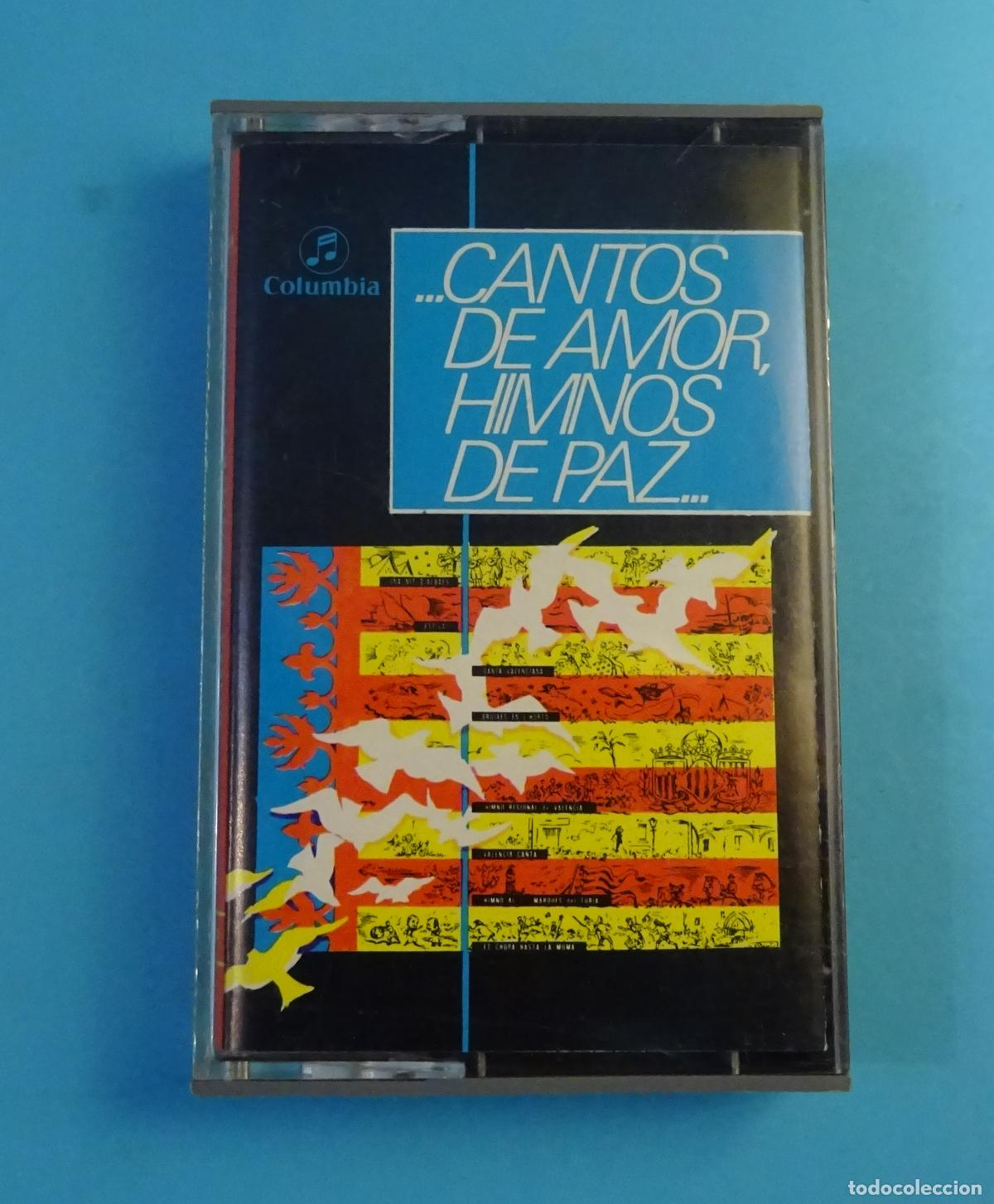 Casetes antiguos: ..CANTOS DE AMOR, HIMNOS DE PAZ...SOLISTAS, COROS Y ORQUESTA
