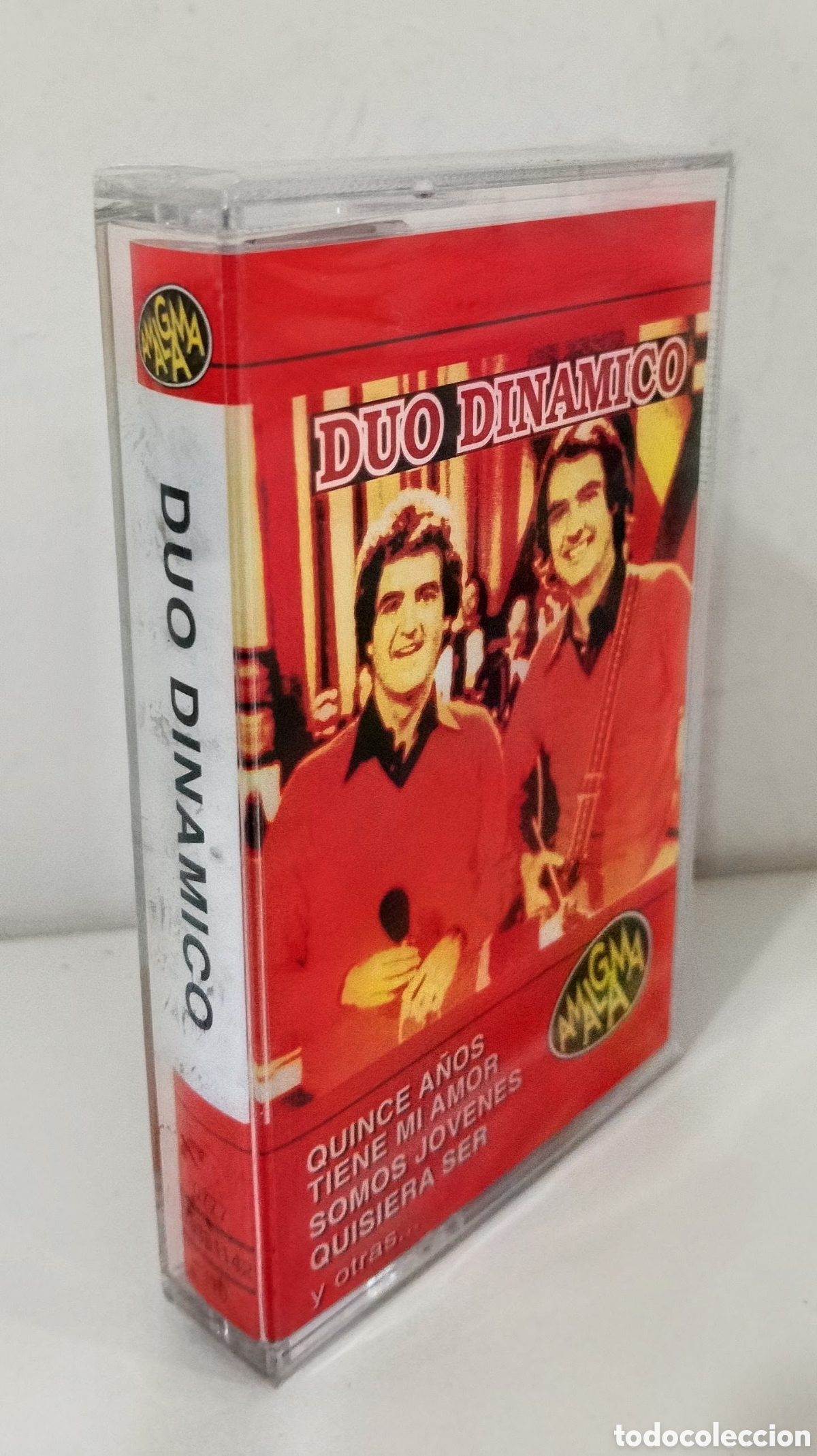 Casetes antiguos: DUO DIN&Aacute;MICO - GRANDES &Eacute;XITOS. CASSETTE PRECINTADO - Foto 2