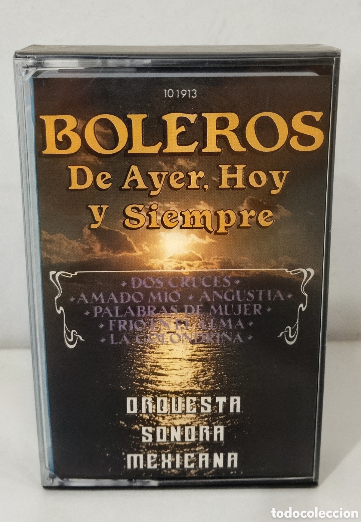 Casetes antiguos: BOLEROS DE AYER, HOY Y SIEMPRE - ORQUESTA SONORA MEXICANA. CASSETTE PRECINTADO