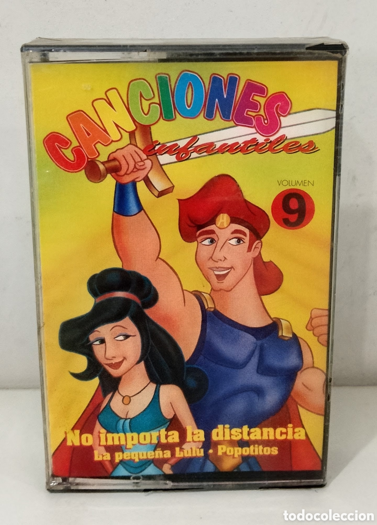 Casetes antiguos: CANCIONES INFANTILES VOLUMEN 9. CASSETTE PRECINTADO