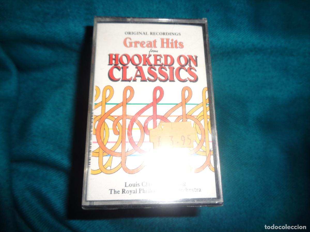Casetes antiguos: GREAT HITS FROM HOOKED ON CLASSICS. LOUIS CLARK & THE ROYAL PHILARMONIC. CASETE. PRECINTADO(#)