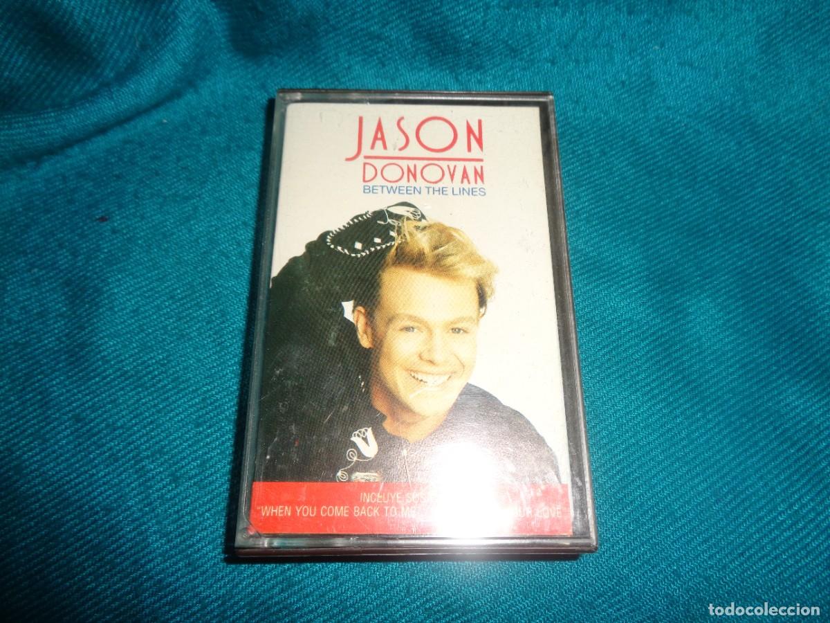 Casetes antiguos: JASON DONOVAN. BETWEEN THE LINES. EPIC, 1990. CASETE(#)