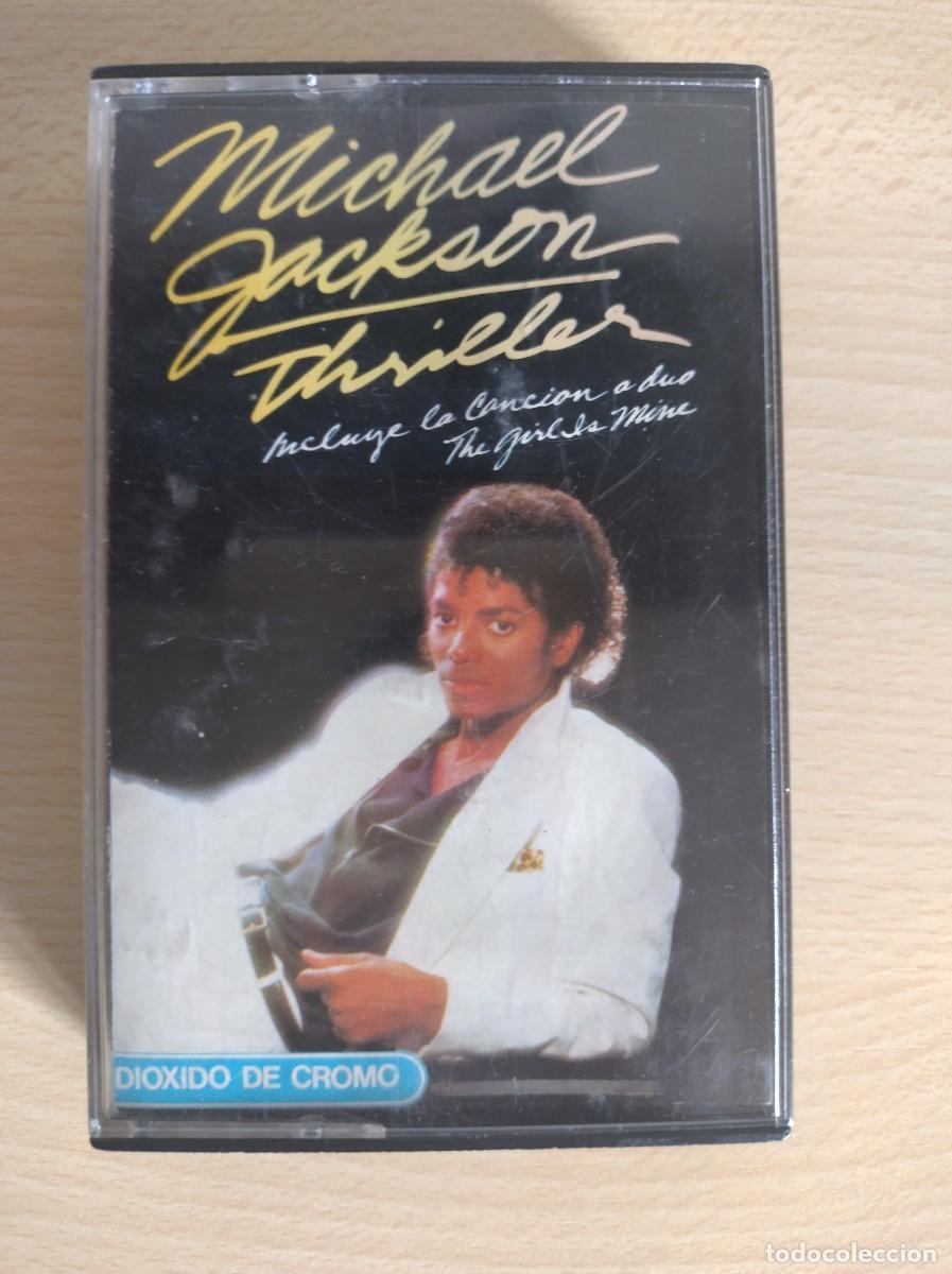 Cassetes antigas: CINTA CASETE MICHAEL JACKSON THRILLER