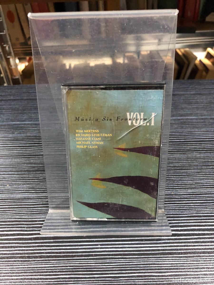 Cassette antiche: M&uacute;sica Sin Fronteras Vol. 1 Varios (Wim Mertens, Philip Glass, etc.)