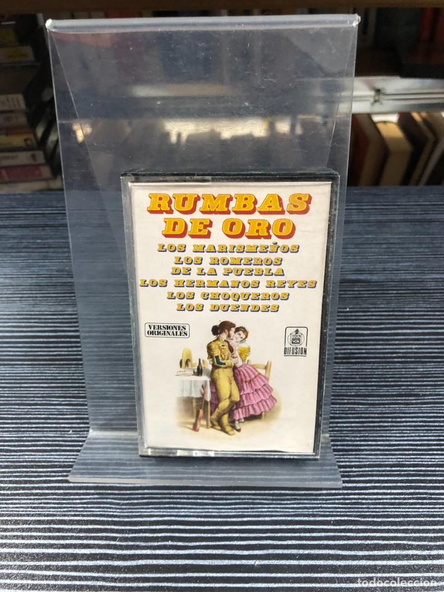 Casetes antiguos: Rumbas de Oro Los Marisme&ntilde;os, Los Romeros de la Puebla, etc.