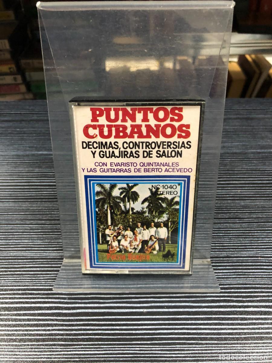 Casetes antiguos: Puntos Cubanos (D&eacute;cimas, Controversias...) Evaristo Quintanales y las guitarras de Berto Acevedo