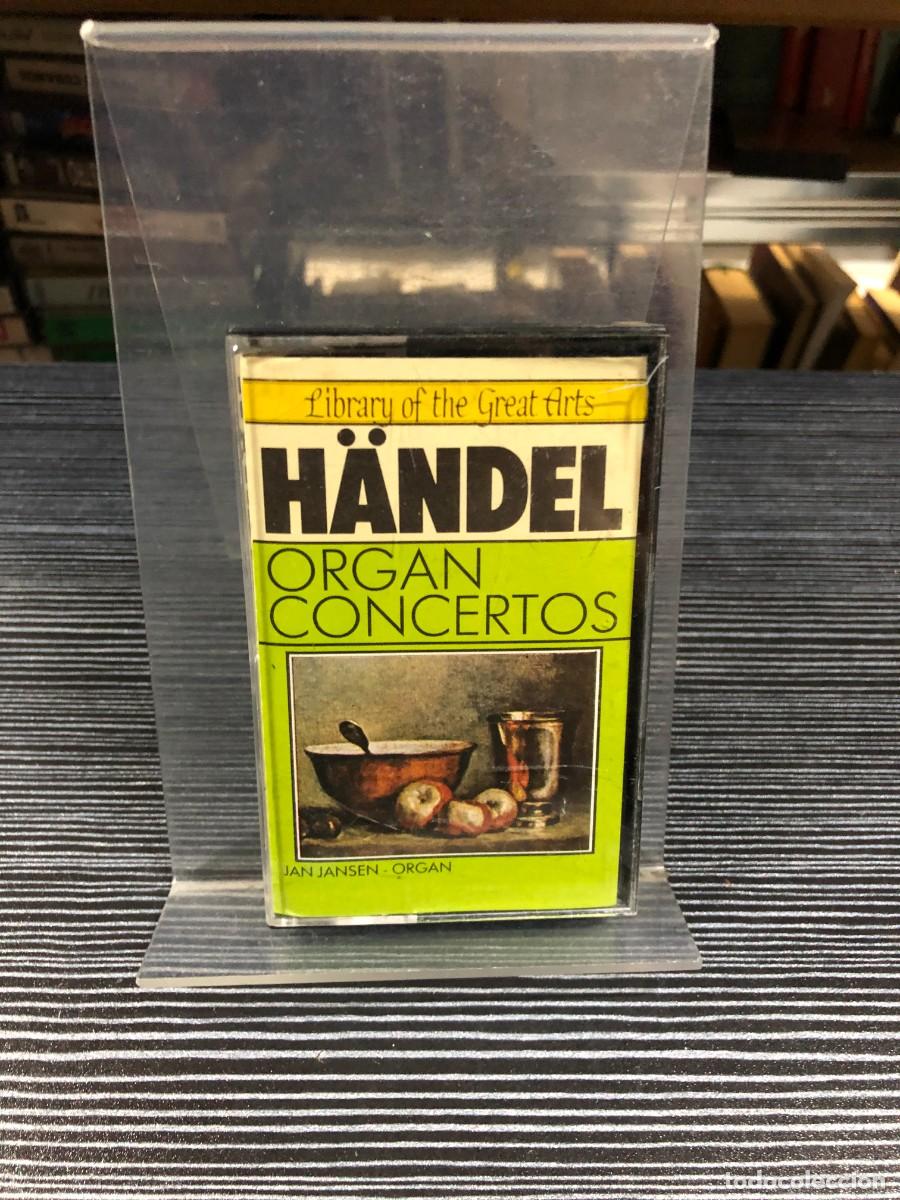 Casetes antiguos: Organ Concertos H&auml;ndel (&Oacute;rgano: Jan Jansen)