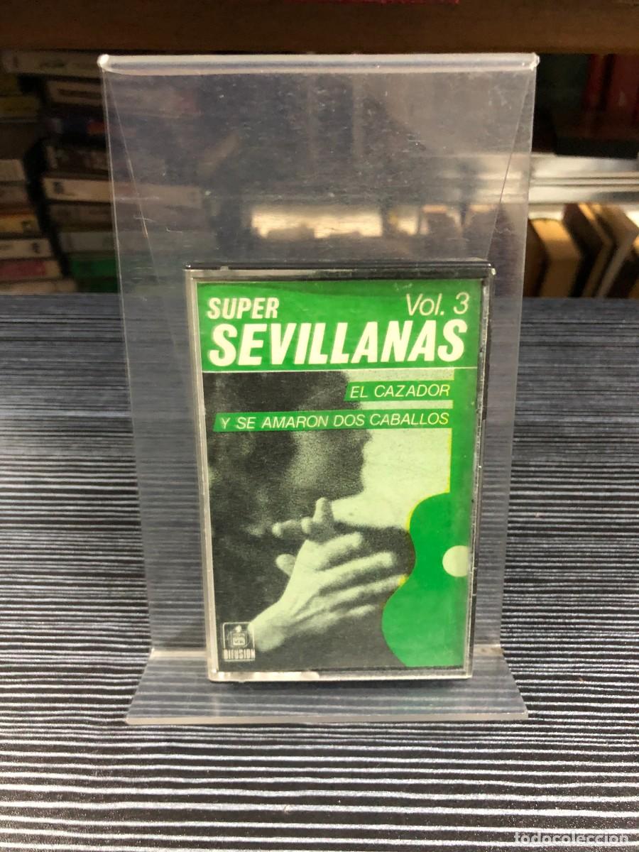 Casetes antiguos: S&uacute;per Sevillanas Vol. 3 Varios Artistas / El Cazador