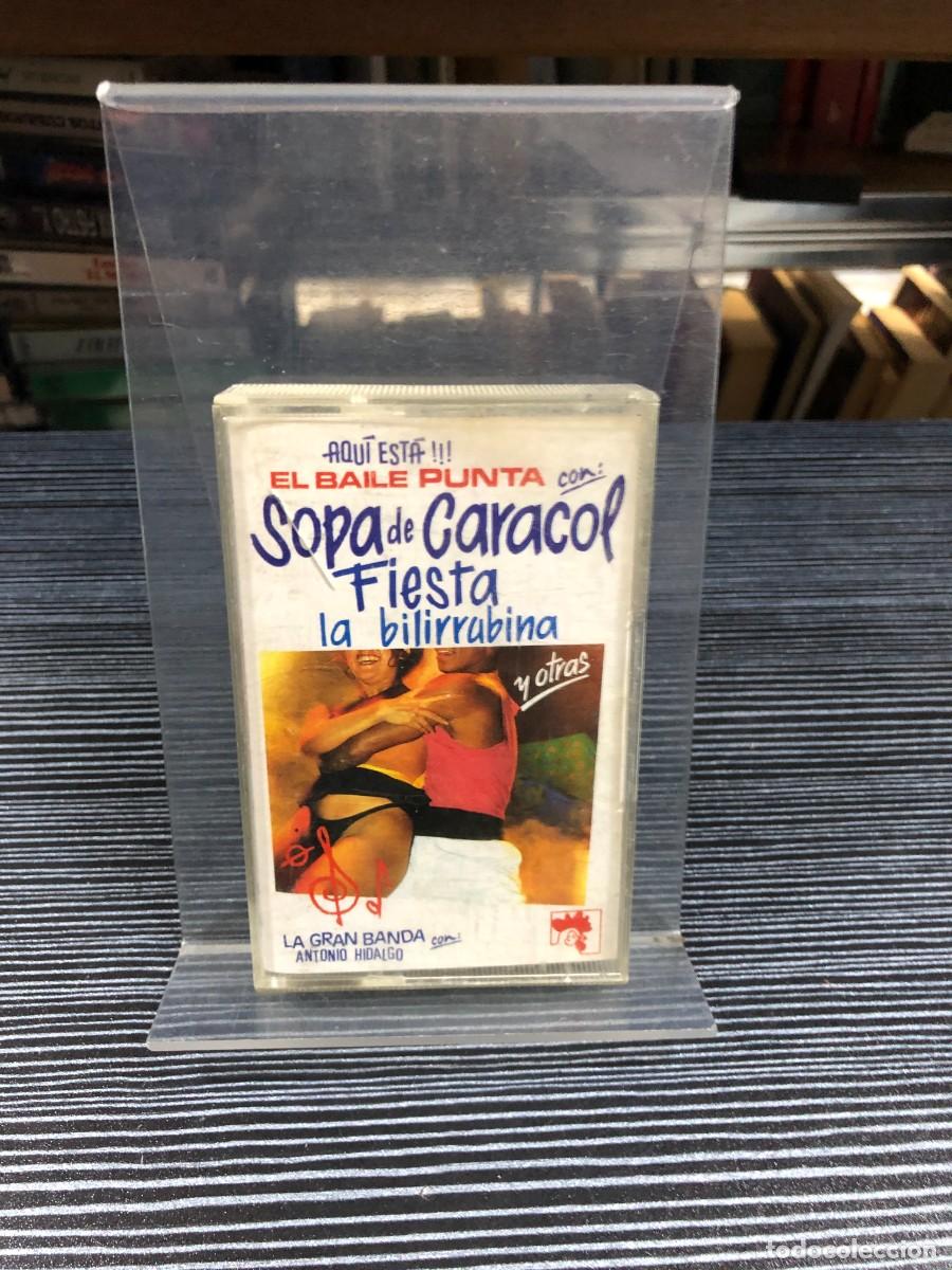 Casetes antiguos: Sopa de Caracol / Fiesta / La Bilirrubina La Gran Banda con Antonio Hidalgo