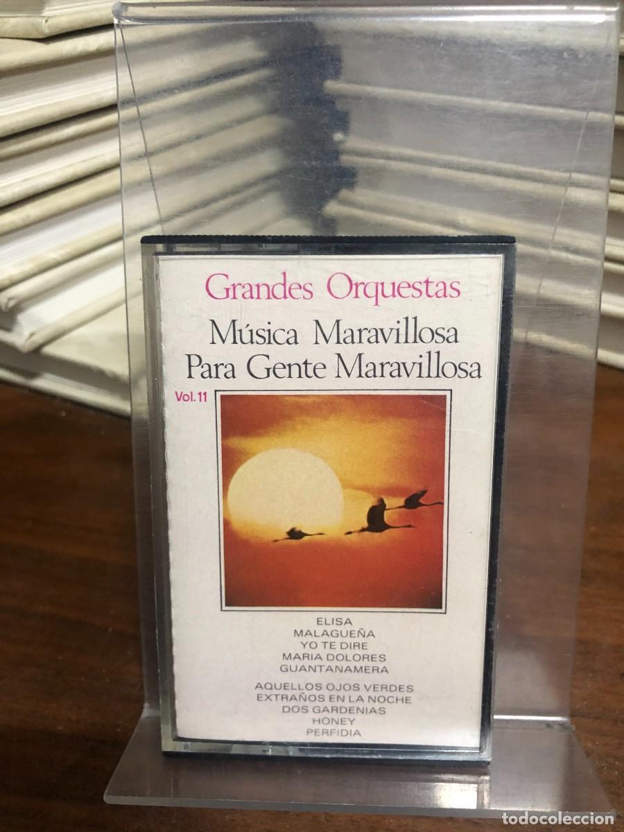 Casetes antiguos: M&uacute;sica Maravillosa Para Gente Maravillosa Vol. 11 Grandes Orquestas (Varios)