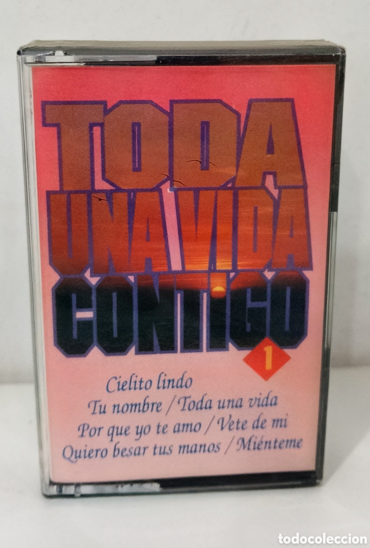 Casetes antiguos: TODA UNA VIDA CONTIGO. CASSETTE PRECINTADO