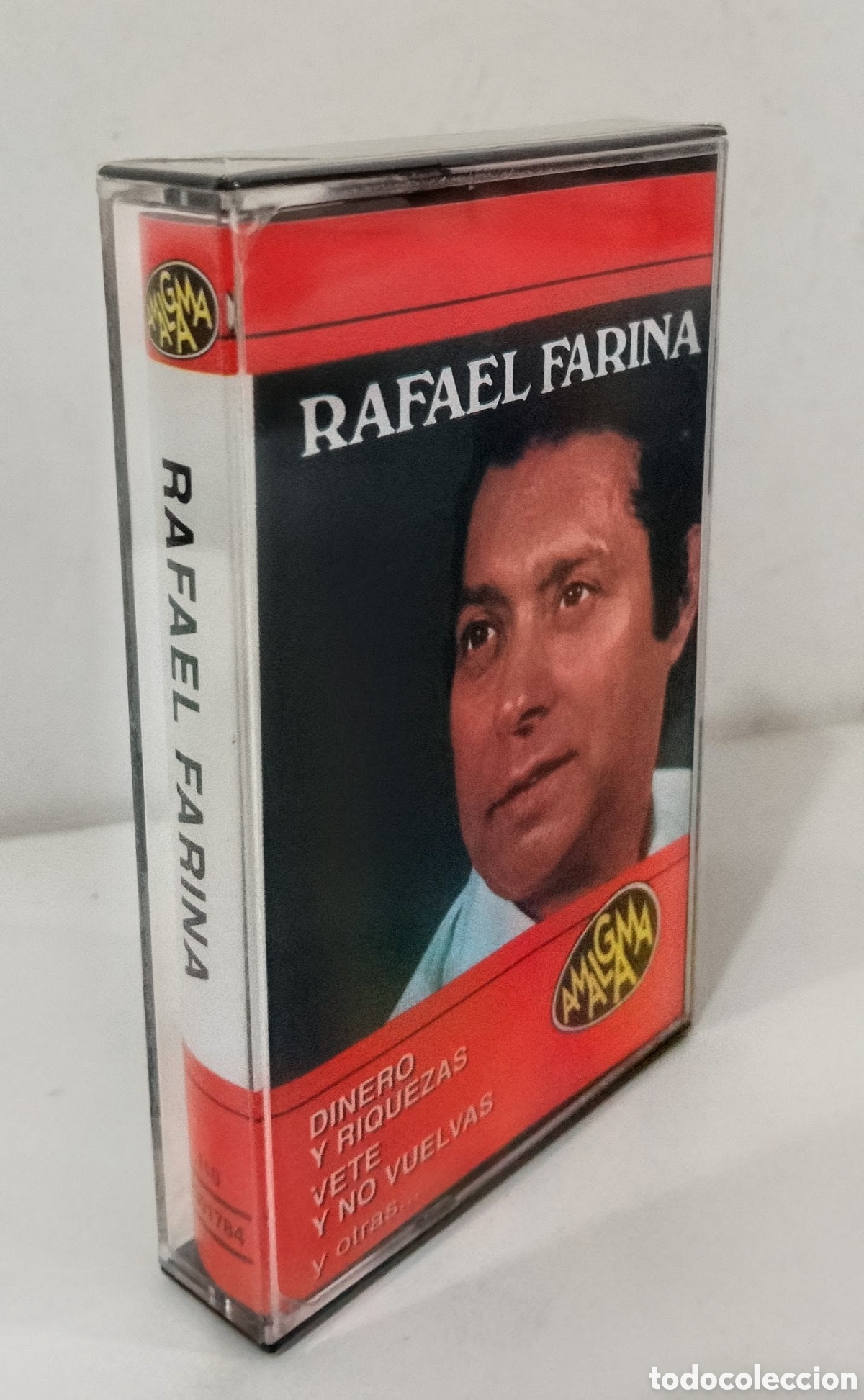 Casetes antiguos: RAFAEL FARINA - GRANDES &Eacute;XITOS. CASSETTE PRECINTADO - Foto 2