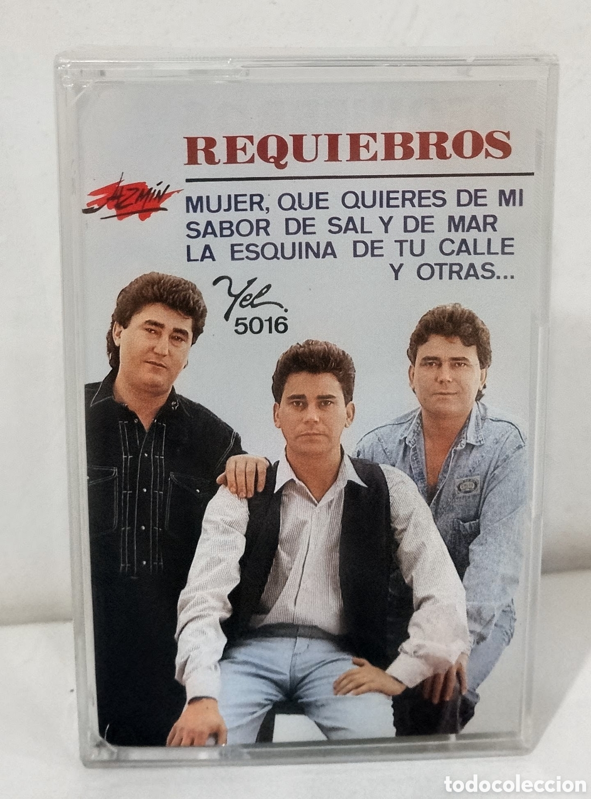 Casetes antiguos: REQUIEBROS - GRANDES &Eacute;XITOS. CASSETTE PRECINTADO - Foto 1