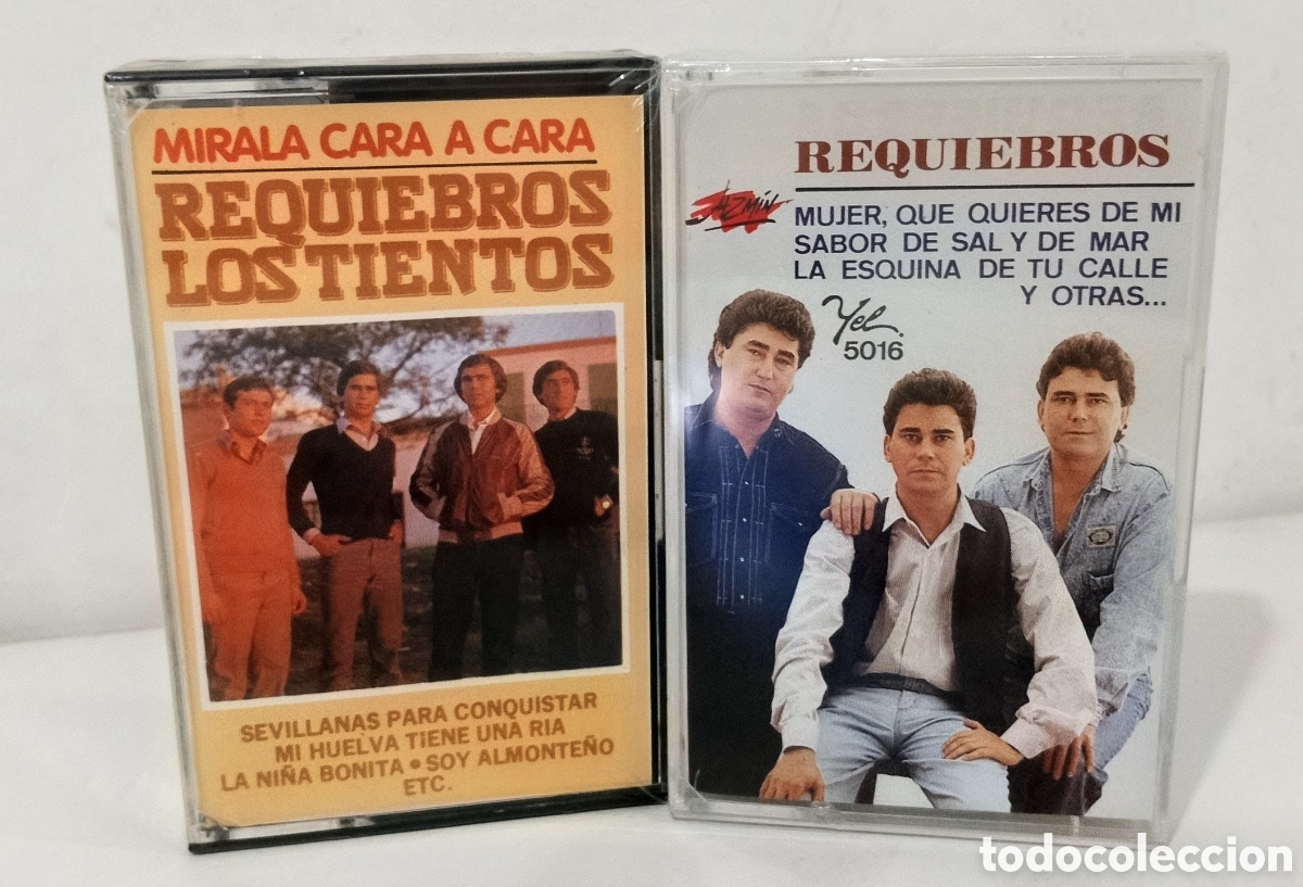 Casetes antiguos: PACK ESPECIAL - LOS REQUIEBROS. PAQUETE DE 2 CASSETES PRECINTADOS