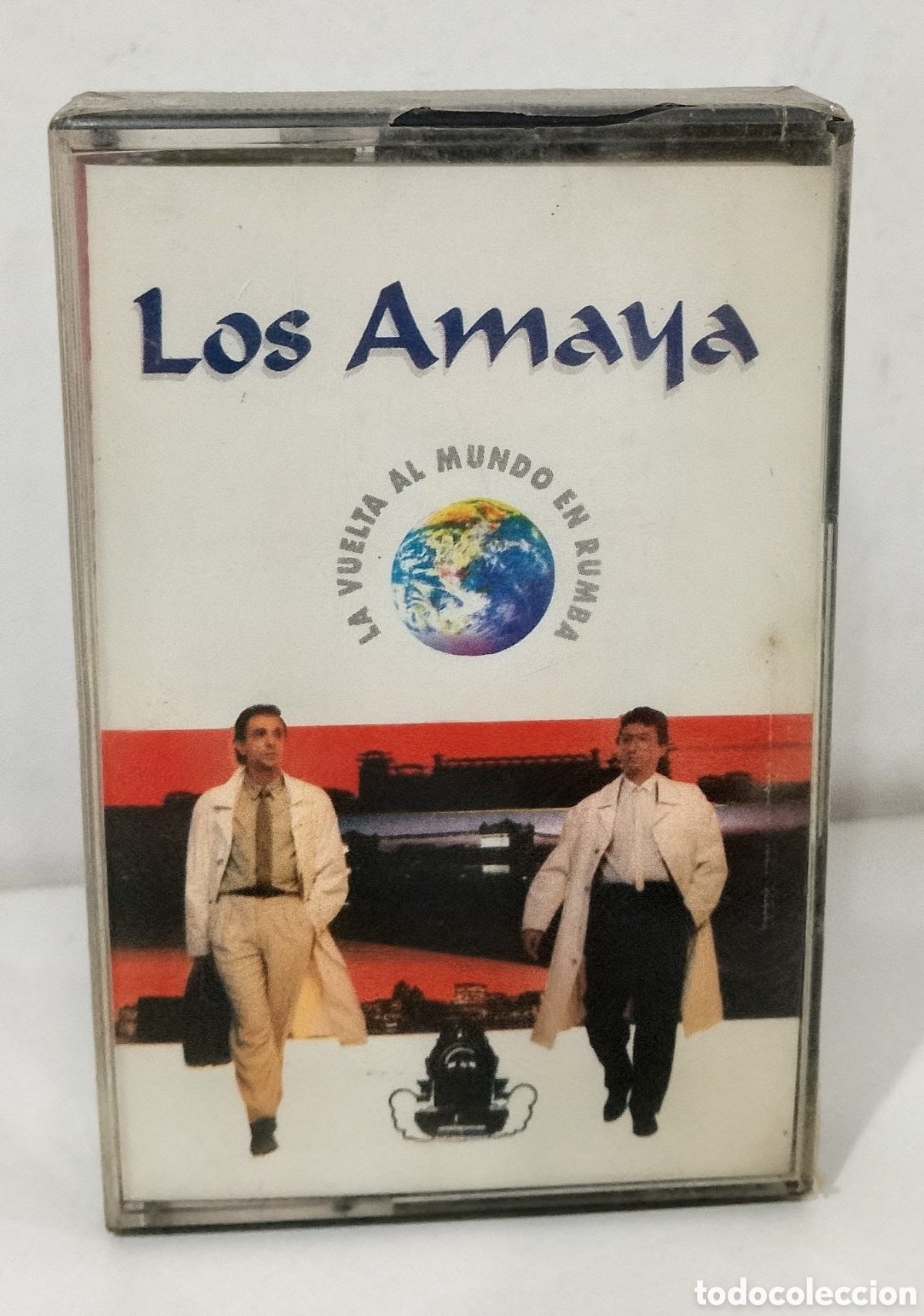 Casetes antiguos: LOS AMAYA - LA VUELTA AL MUNDO EN RUMBA. CASSETTE PRECINTADO