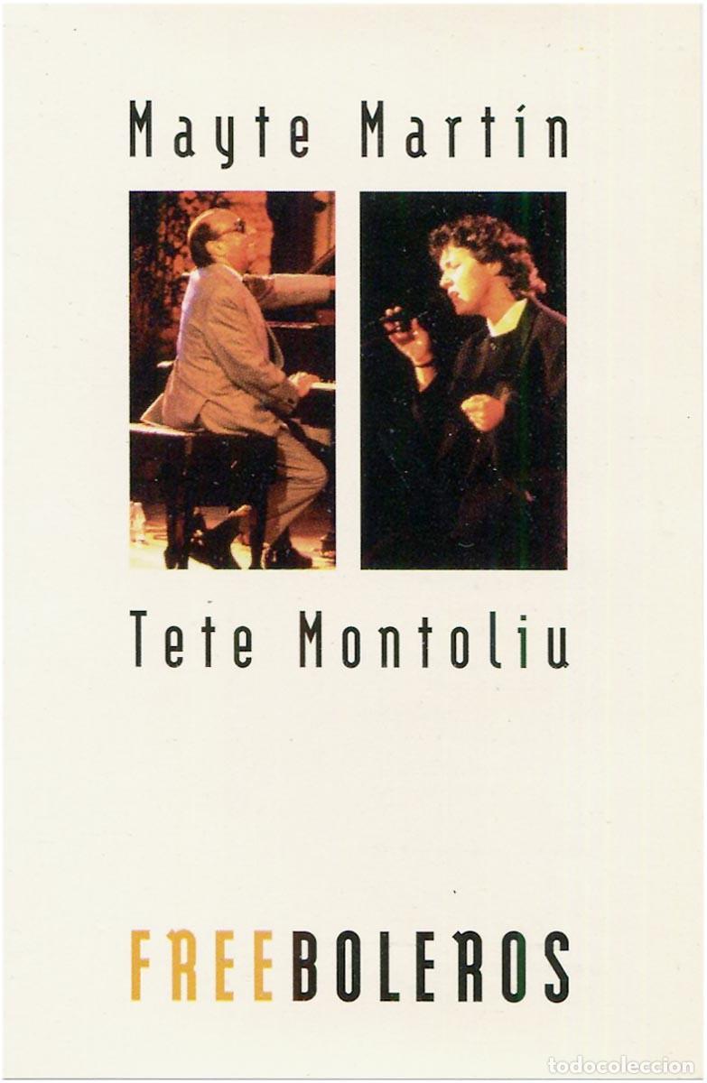 Casetes antiguos: Mayte Mart&iacute;n / Tete Montoliu - Free Boleros - Cassette Spain 1966 - K Industria K002MC - EX/EX
