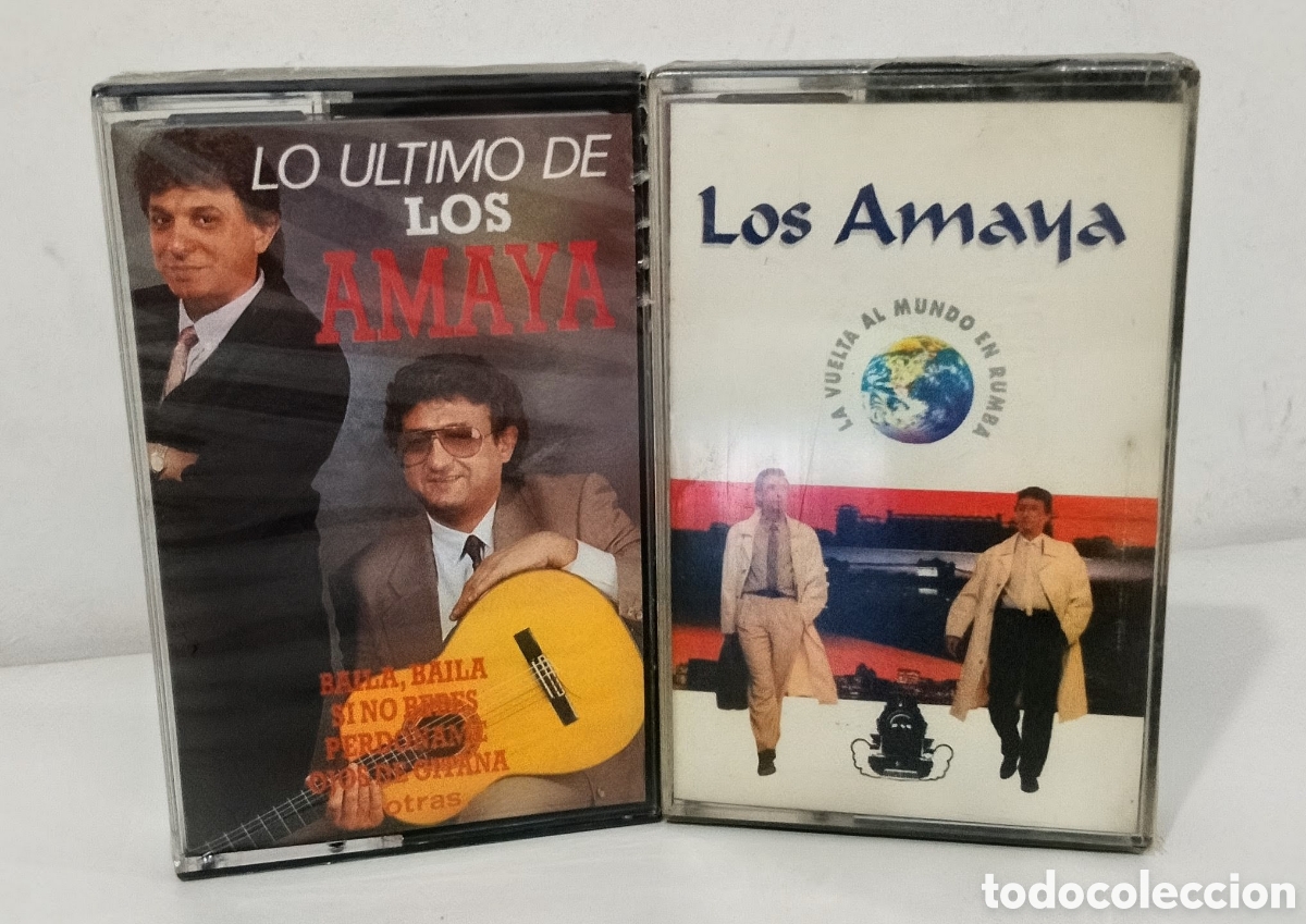 Casetes antiguos: PACK ESPECIAL - LOS AMAYA. CONTIENE 2 CASSETES PRECINTADOS