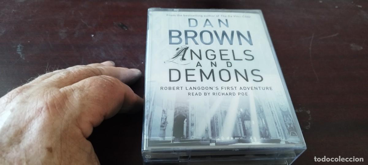 Casetes antiguos: ANGELS AND DEMONS / DAN BROWN / 4 CASSETTES / NUEVO PRECINTADO / KARA38