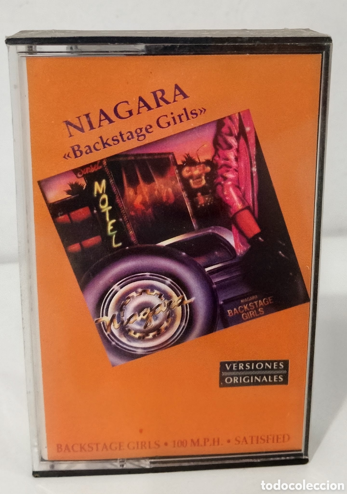 Casetes antiguos: NIAGARA - BACKSTAGE GIRLS. CASSETTE PRECINTADO