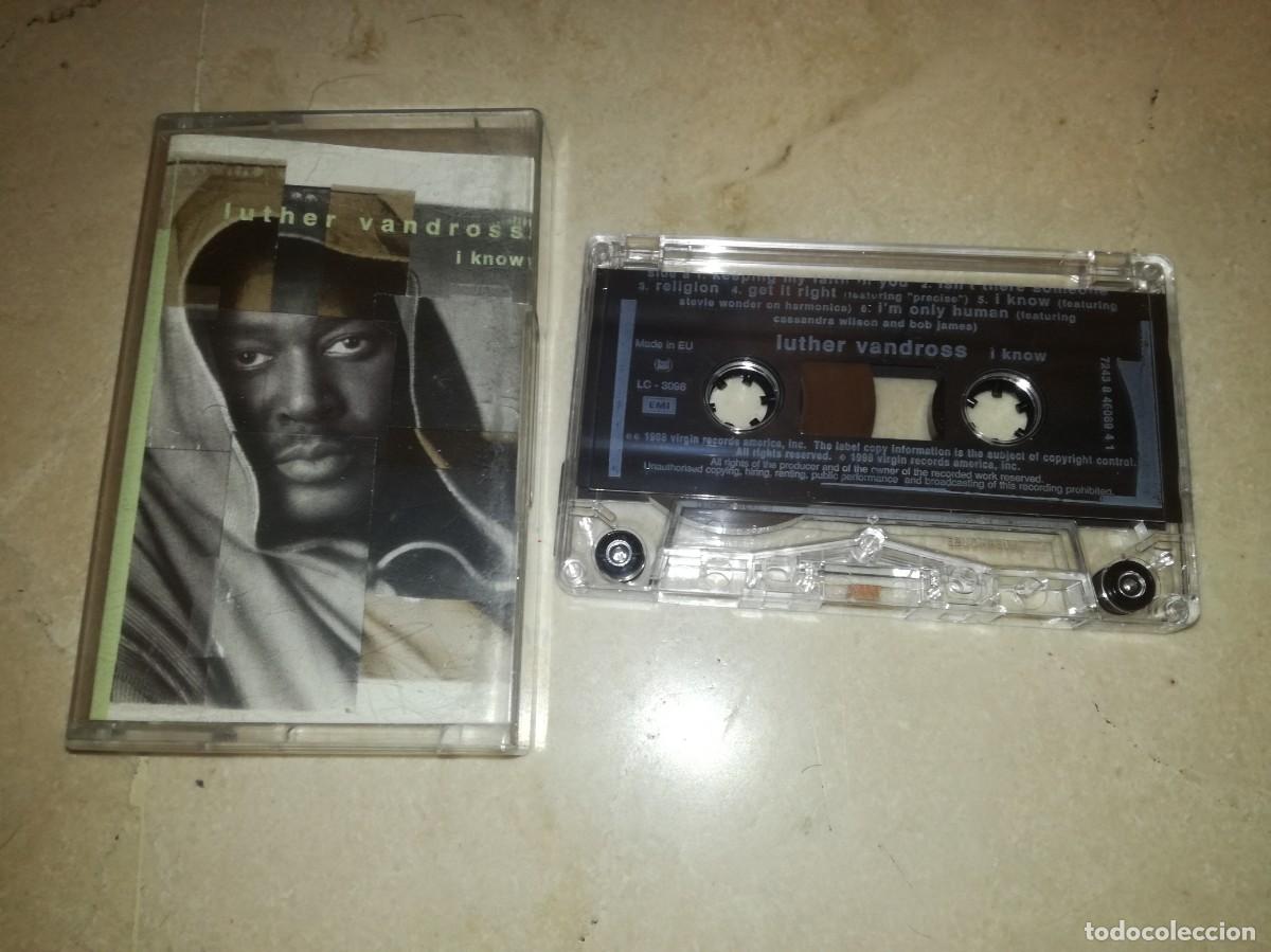 Casetes antiguos: LUTHER VANDROSS-I KNOW-CASETE - Foto 1