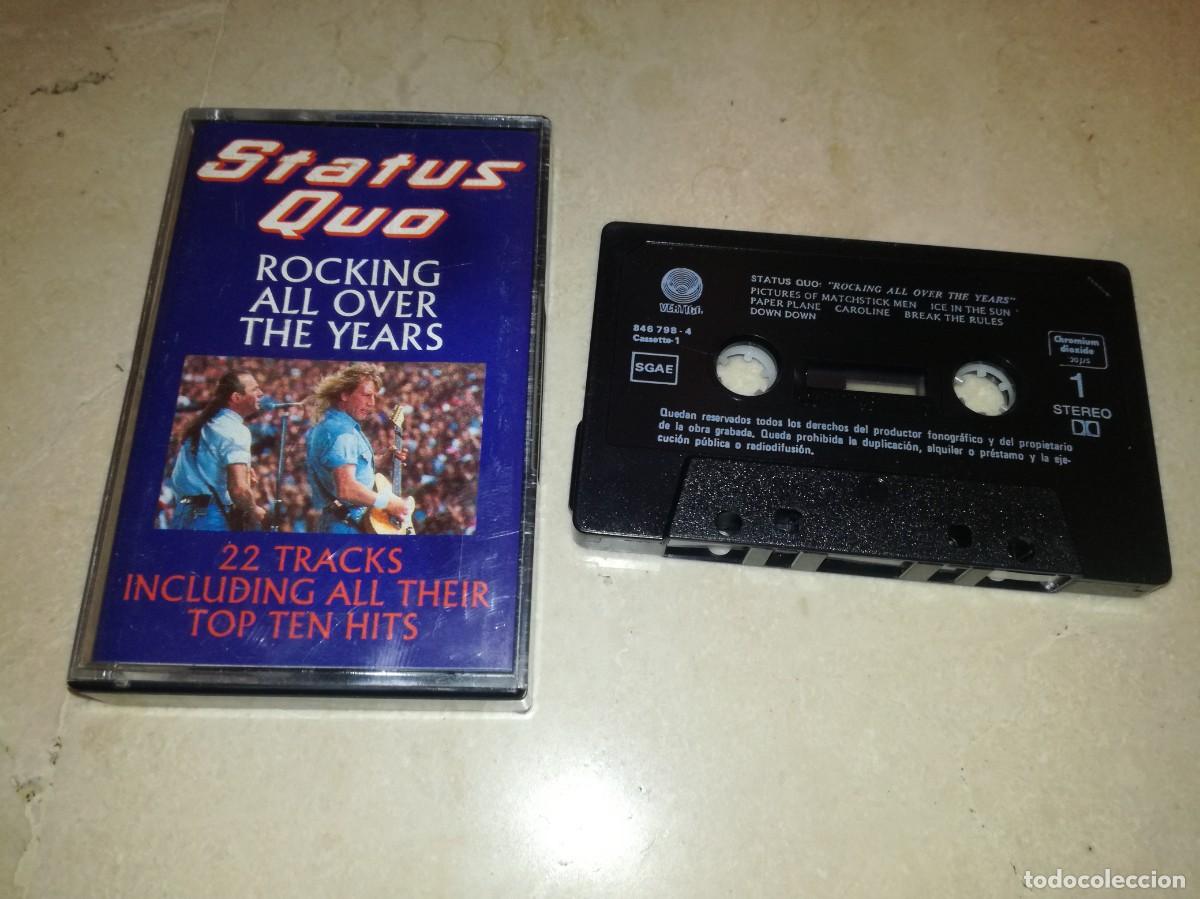Casetes antiguos: STATUS QUO - ROCKING ALL OVER THE YEARS - VOL. 1 - EDICI&Oacute;N ESPA&Ntilde;OLA